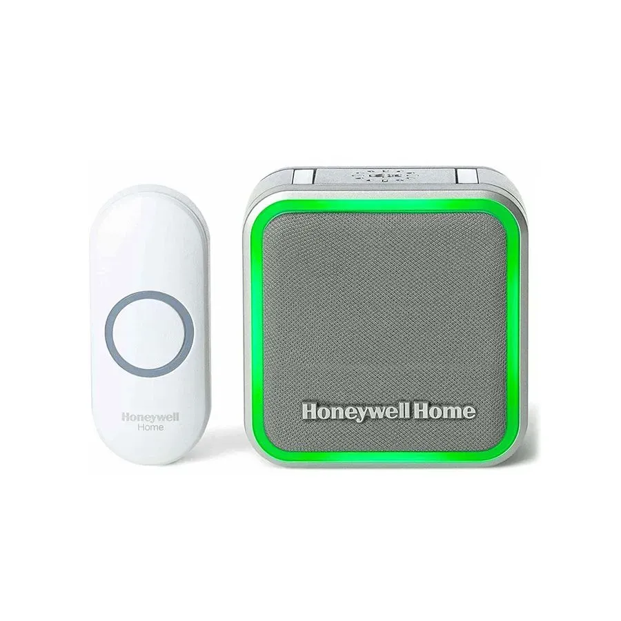Carillon illuminé HONEYWELL avec sonnette de porte sans fil Série 5