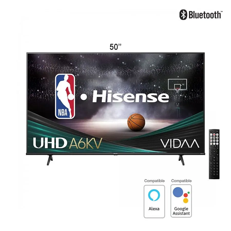 Téléviseur intelligent DEL HISENSE 50A6KV - 4K - 50 pouces
