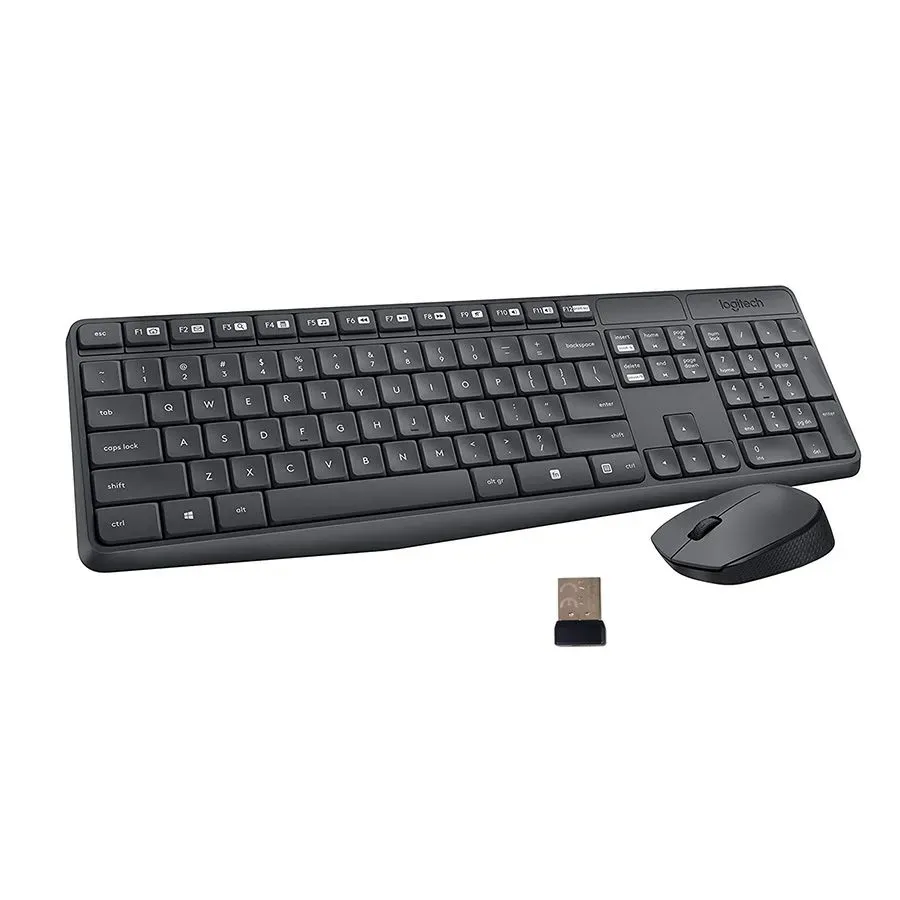 Ensemble de clavier et souris sans fil LOGITECH MK235 - Réusiné