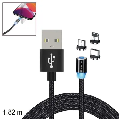 Câble de charge magnétique 3 en 1