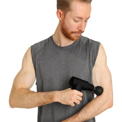 Pistolet de massage sans fil - 6 embouts - 6 vitesses - 3500 RPM