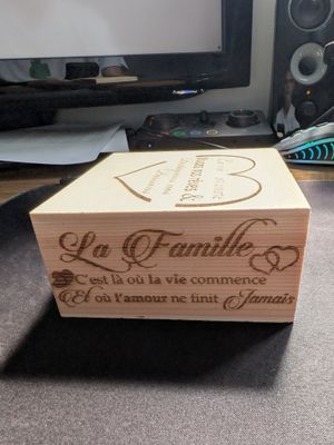 Boîtes à bijoux en bois vintage avec couvercles à charnières