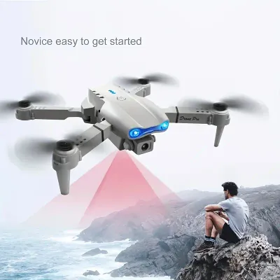 Drone avec double caméra, trois batteries, contrôle par application mobile