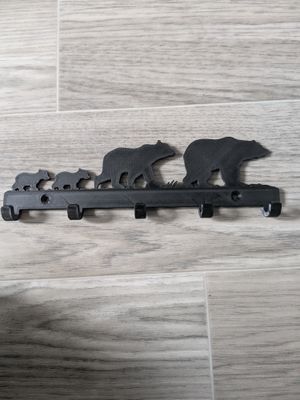 Porte-clés de la famille Ours