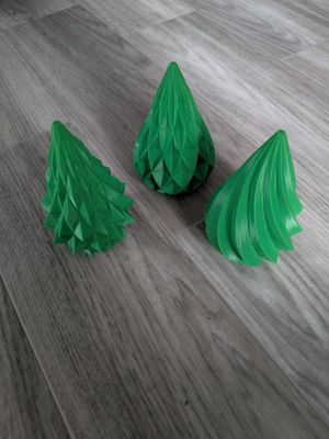 Arbre de Noël 3D imprimé – Déco festive, personnalisable et écoresponsable