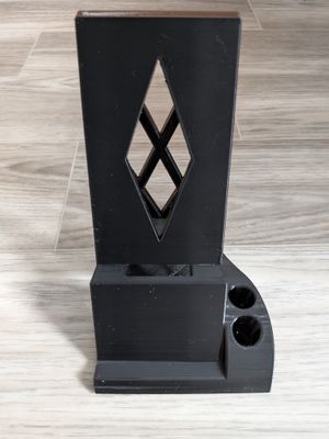 Porte-téléphone avec stylo et Porte-carte de visite