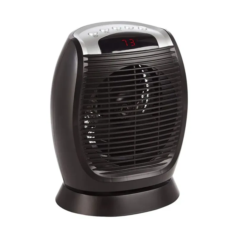 Radiateur ventilateur oscillant numérique avec thermostat - 1500W