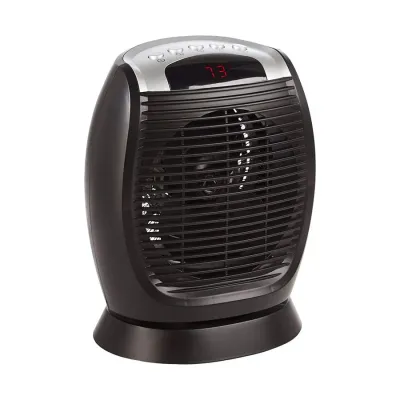 Radiateur ventilateur oscillant numérique avec thermostat - 1500W