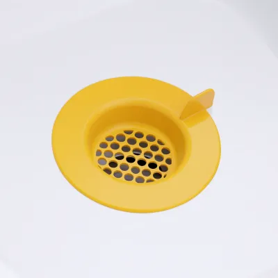 Filtre d’évier avec trous ronds et poignée – Nettoyage facile