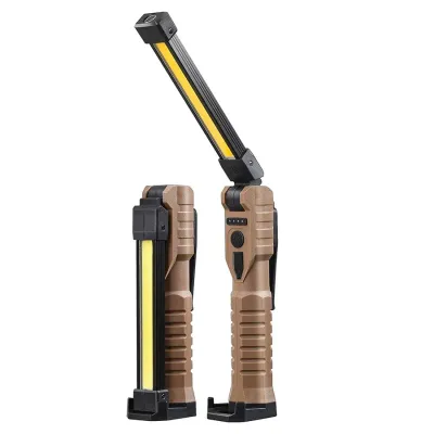 Lampe de travail DEL rechargeable avec base magnétique - 200 lumens - 6 modes