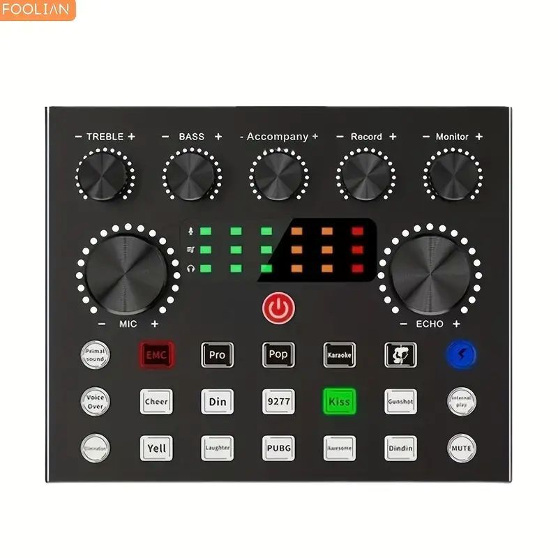 Mélangeur Audio Professionnel V8S, Mélangeur