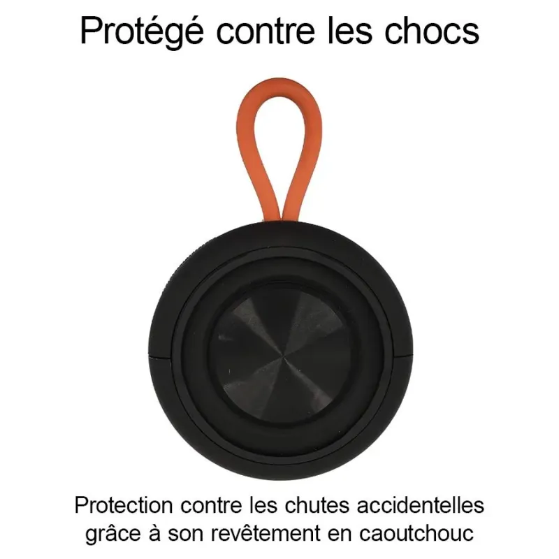 Haut-parleur Bluetooth portable 8 Sylvania SP953 - Noir