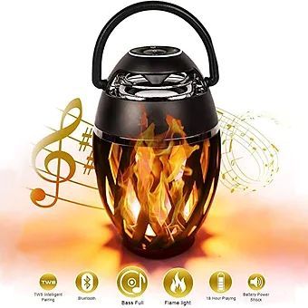 Flame Atmosphere Haut-parleur Bluetooth d'extérieur