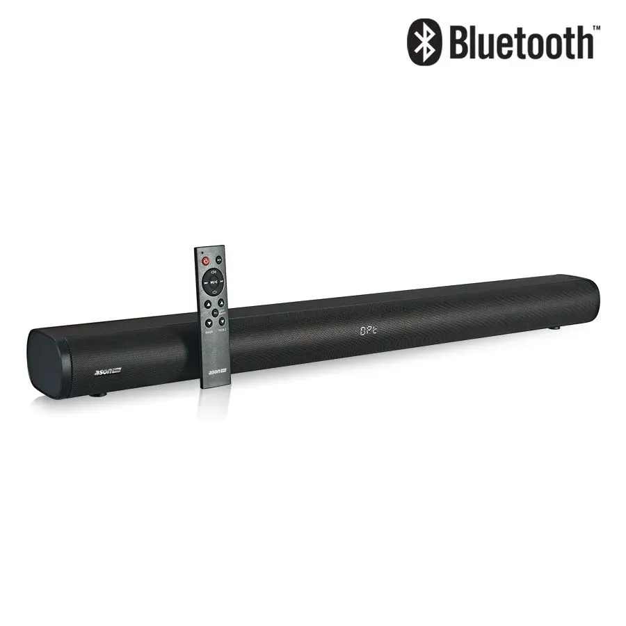 Barre de son Bluetooth 2.1 canaux avec haut-parleur d'extrêmes graves intégré - 70 W