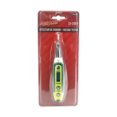Détecteur de tension CA/CC et de courant CC - 12 V à 220 V