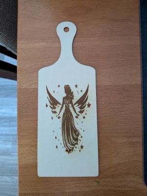 Planches d'art en bois avec dessin laser