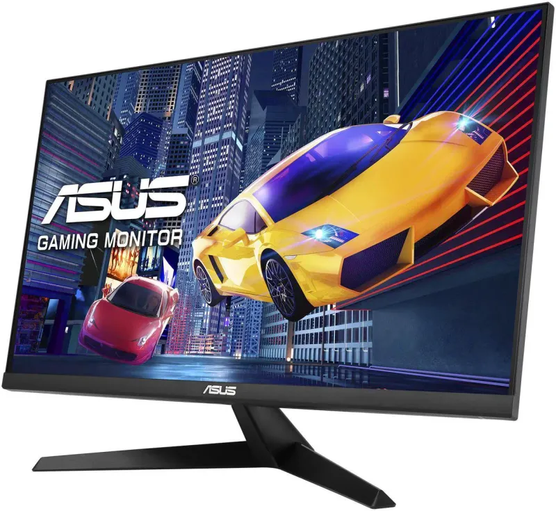 ASUS 27" Full HD 1080p 120 Hz IPS avec AMD Adaptive Sync, temps de réponse 1 ms, Eye Care Plus, filtre de lumière bleue et technologie anti-scintillement, idéal pour le travail et les jeux (VY279HGR)