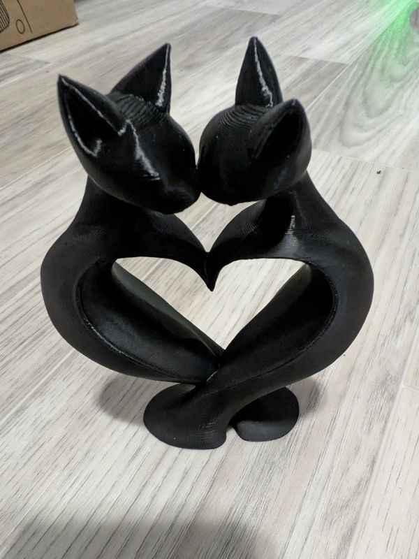 Décoration Chat Amour