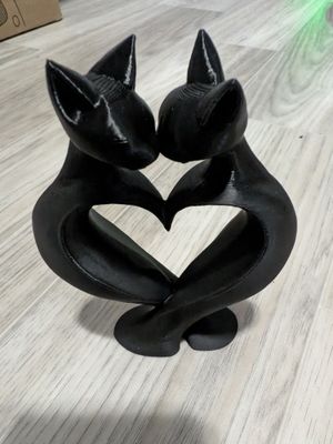 Décoration Chat Amour