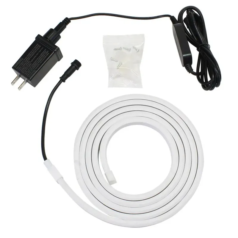 Bande DEL flexible intelligente style Néon - 24 V - 72 DEL/m - IP44 - RVB/TCC - 2 m