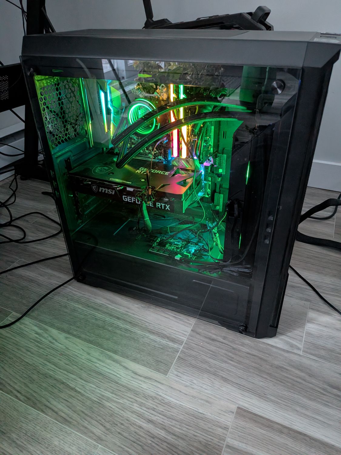 ordinateur de bureau PC R5 2600x 48G Ram