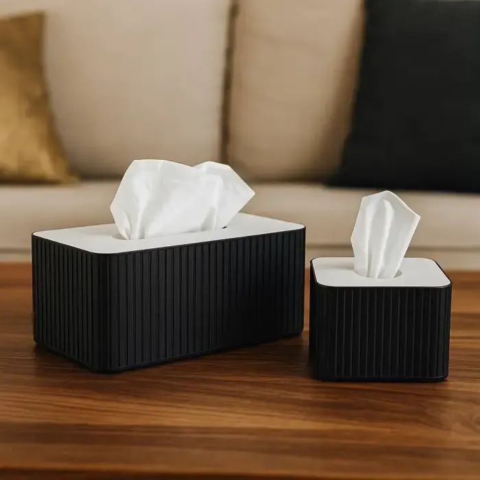 Boite a mouchoir petite et grande