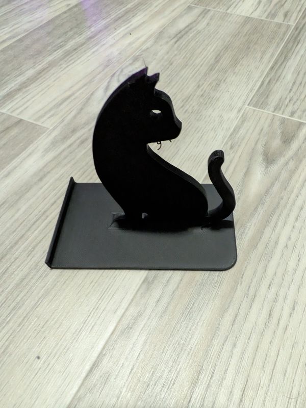support pour téléphone portable avec chat