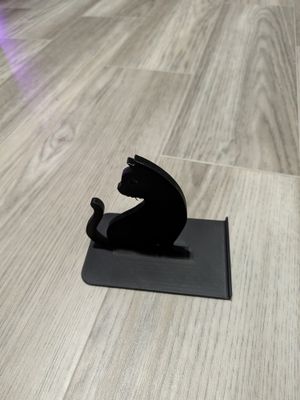 support pour téléphone portable avec chat