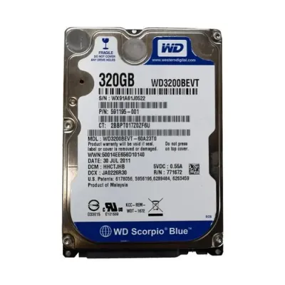 WD Scorpio WD3200BEVT - disque dur - 320 Go - SATA-300