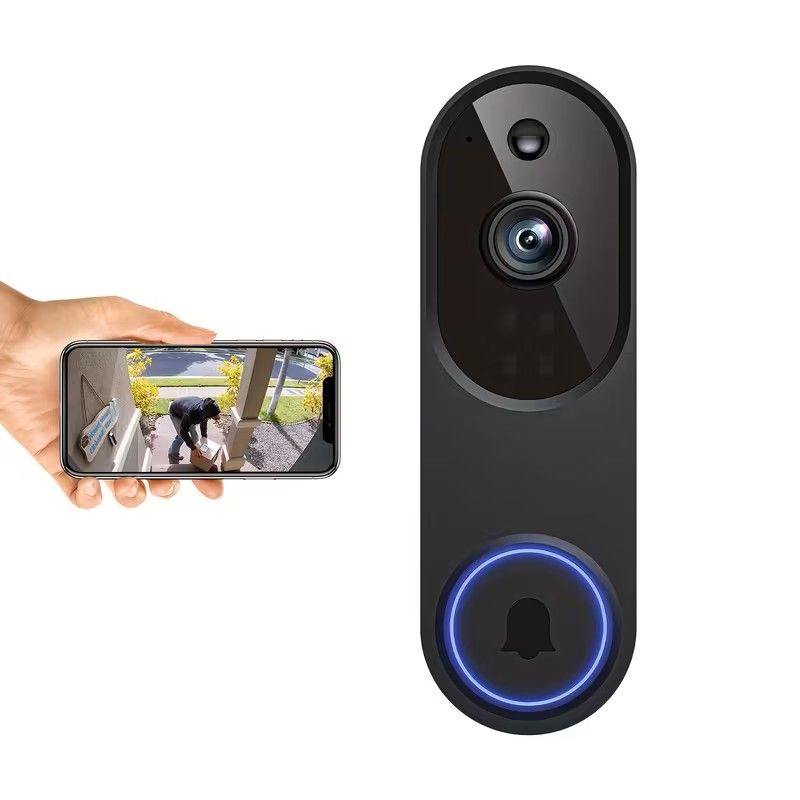 Caméra de sécurité sans fil 1920P avec communication bidirectionnelle