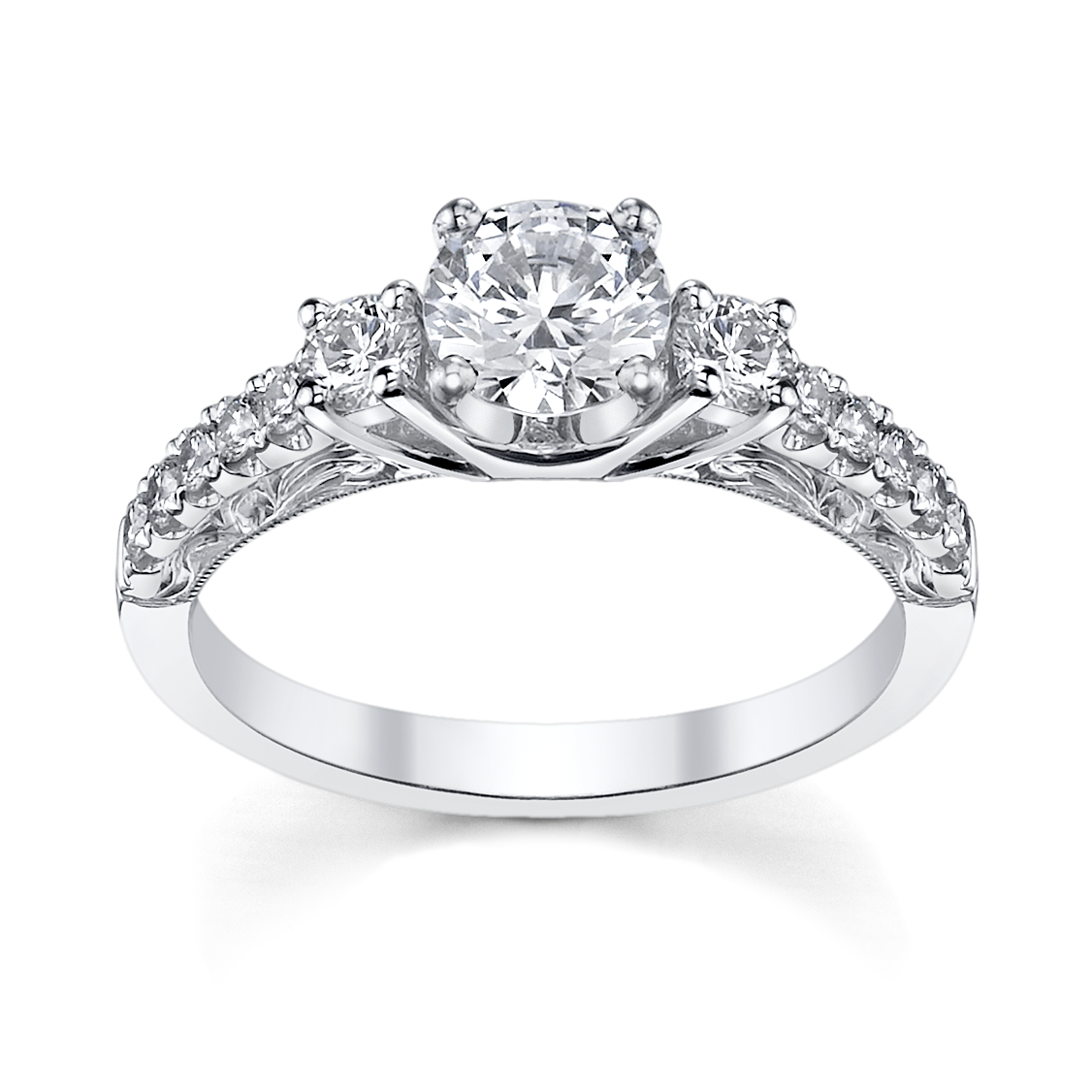 ladies platinum wedding rings