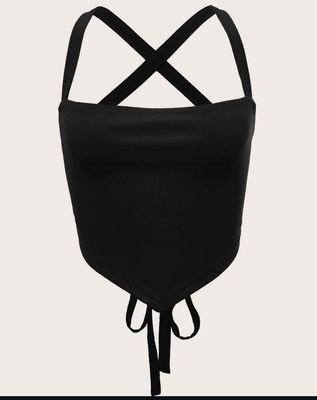 Back Lace-Up Cami Top