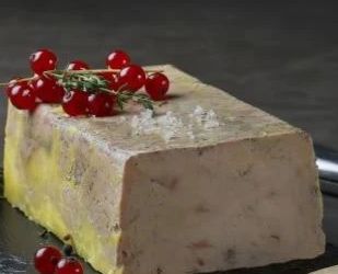 Terrine de foie gras au naturel