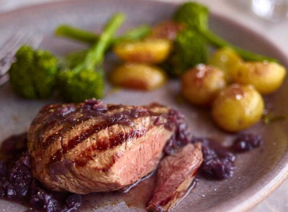 Pavé de selle d&#39;agneau