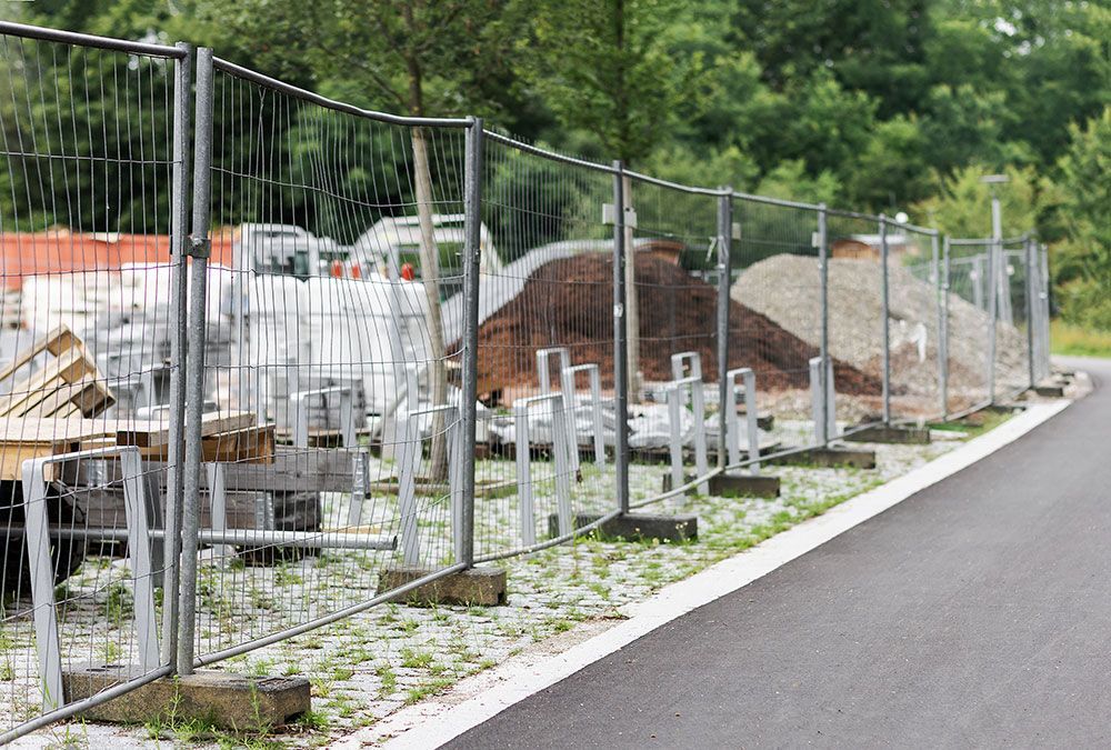 Clôture de chantier