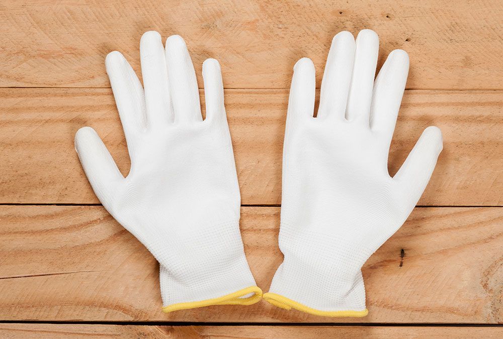 Gants en nylon