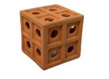Lukket kube M (rød)