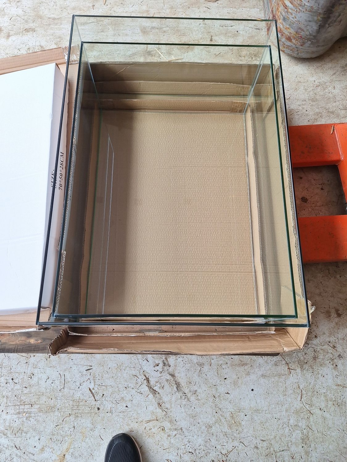 Akvariesett 700x500x280mm 98L