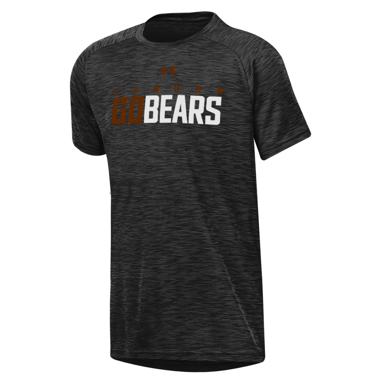 Under Armour Youth Black Tech Novelty Short Sleeve Tee