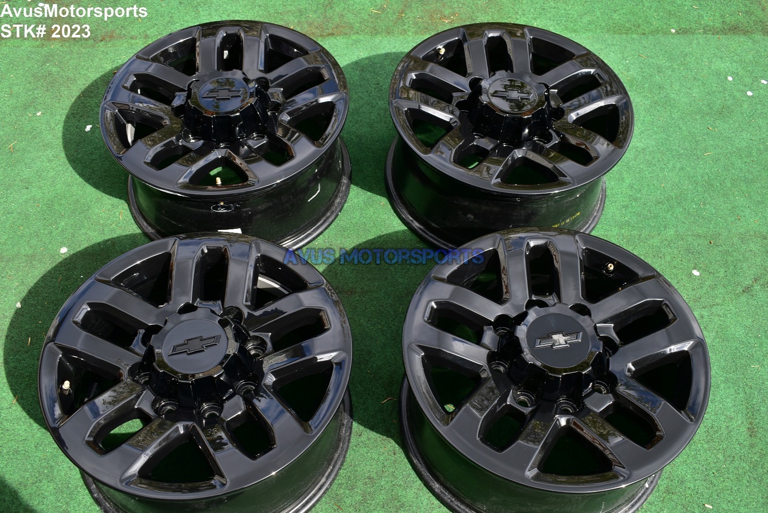 18" Chevy Silverado Midnight ED GMC Sierra 2500 3500 OEM WHEELS Black