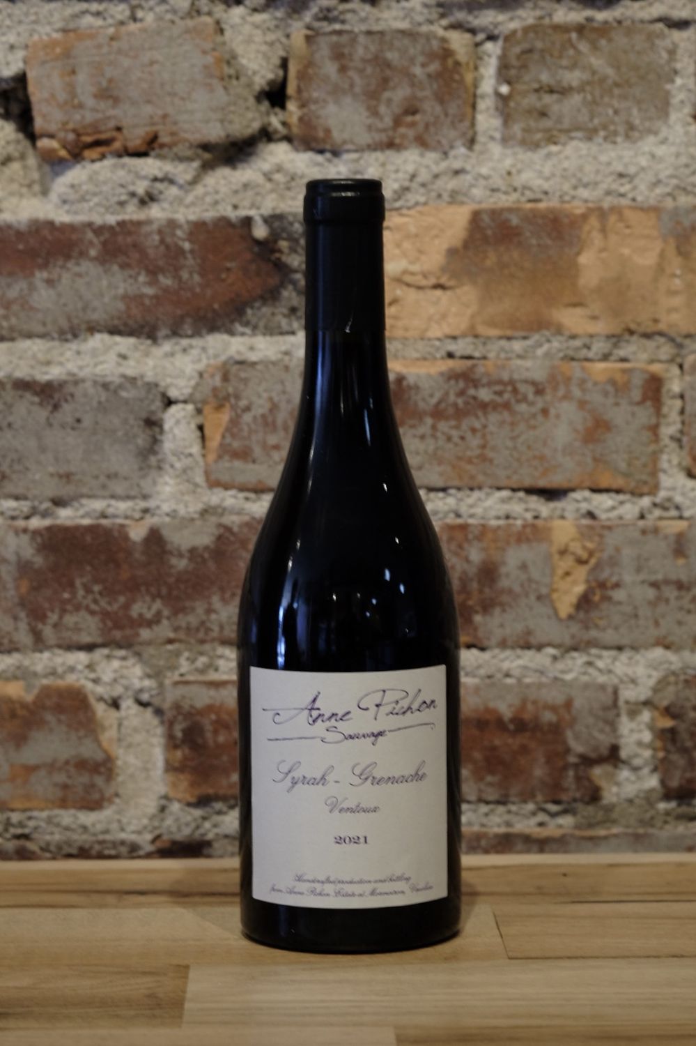 Anne Pichon Sauvage Syrah/Grenache Ventoux