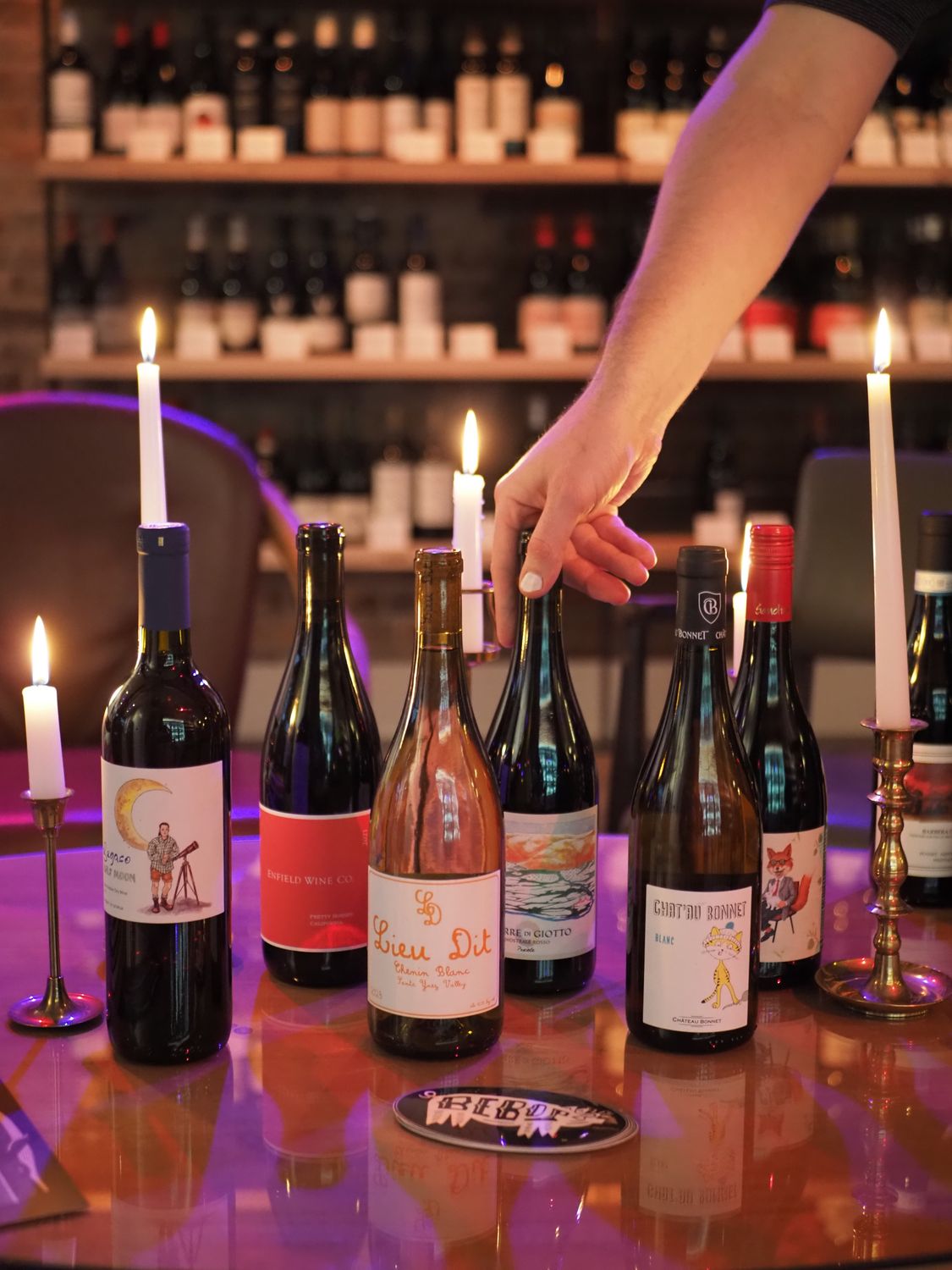 Hominy Wine Club with Bebop