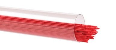 BULLSEYE GLASS 000124-0507-F-TUBE Red Opal, 0.5mm Stringer