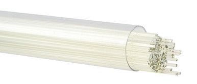 BULLSEYE GLASS 001125-0107-F-TUBE Orange Transparent, 1mm Stringer