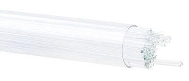 BULLSEYE GLASS 001009-0107-F-TUBE Reactive Ice, 1mm Stringer