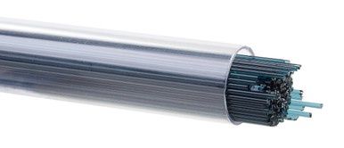 BULLSEYE GLASS 001108-0107-F-TUBE Aquamarine Blue Transparent, 1mm Stringer