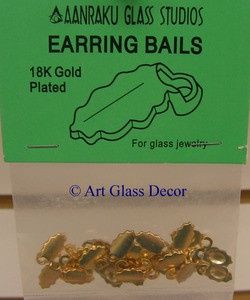 AANRAKU 18K Gold Plated Earring Jewelry Bails