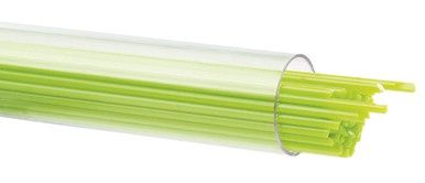 BULLSEYE GLASS 000126-0272-F-TUBE Spring Green  Opal, 2mm Stringer