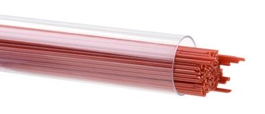 BULLSEYE GLASS 000124-0107-F-TUBE Red Opal, 1mm Stringer
