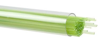 BULLSEYE GLASS 001126-0107-F-TUBE Chartreuse Transparent, 1mm Stringer